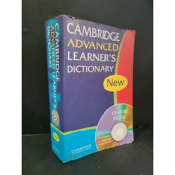 Cambridge advanced learner's dictionary mới 80% bẩn bìa, ố nhẹ, tróc gáy, tróc bìa Cambrige HCM3004 HỌC NGOẠI NGỮ