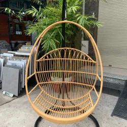 Ghế xích đu nhựa giả mây 789435