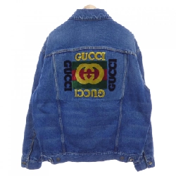 Gucci Interlocking G 475024-XDAAT Áo khoác denim - Hàng hiệu Chính hãng 886020