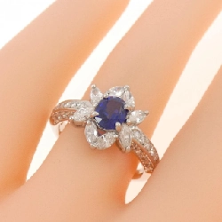 Nhẫn Sapphire Hoa PT900 0.93CT 670647