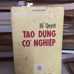 Bí quyết tạo dựng cơ nghiệp