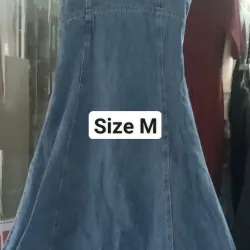 Đầm yếm jean size M 992168