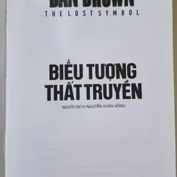 Dan Brown - tiểu thuyết BIỂU TƯỢNG THẤT TRUYỀN 704336