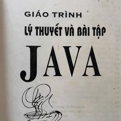 GIÁO TRÌNH LÝ THUYẾT VÀ BÀI TẬP JAVA 528653