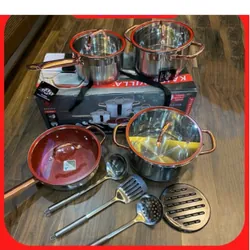 THANH LÝ THÙNG đầy đủ nồi và dụng cụ như hình ( có cái nồi có tay cầm là sử dụng một lần) 606496