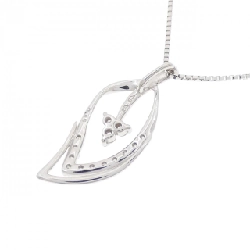 Dây chuyền kim cương K18WG 0.15CT - Hàng hiệu Chính hãng 859866