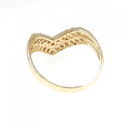 Nhẫn kim cương K18YG 669098