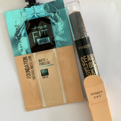 Pass kem nền Maybelline FIT ME 5g và cây tạo khối che khuyết điểm 277528