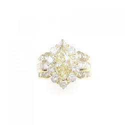 Nhẫn kim cương K18YG 1.622CT 670350