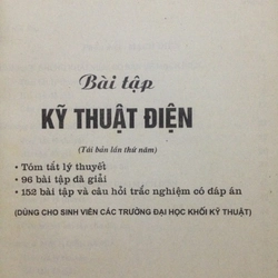 BÀI TẬP KỸ THUẬT ĐIỆN 482464