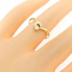 Nhẫn kim cương K18YG 0.15CT 667470