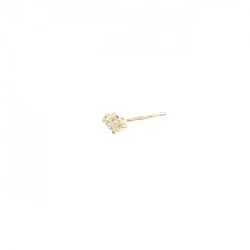 Bông tai kim cương K18YG một bên 0.02CT - Hàng hiệu Chính hãng 877422