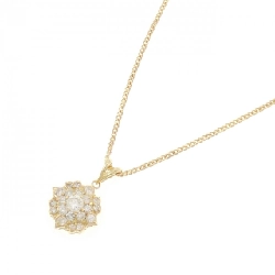 K18YG/750YG Hoa văn Dây chuyền Kim cương 1.01CT - Hàng hiệu Chính hãng 860933