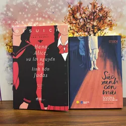 Sắc xanh còn mãi và Hana, Alice - combo 2 quyển sách Otsuichi