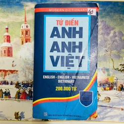 từ điển ANH - ANH VIỆT