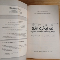 Bán Quần Áo Là Phải Bán Như Thế Này Này - Anpha Books biên soạn 507385