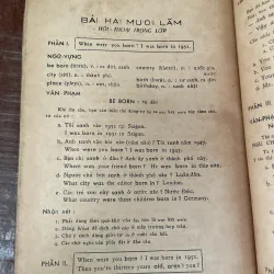 Anh ngữ thực dụng cáp 1 - ENGLISH FOR TODAY  1008295