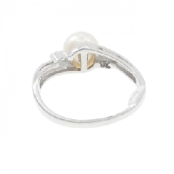 Nhẫn ngọc trai Akoya PT900 8mm - Hàng hiệu Authentic 848301