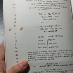 Sách Tâm lý học hành vi - quản lý cảm xúc, làm chủ bản thân  755685