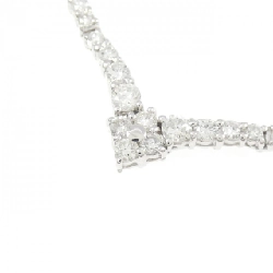 K18WG Dây chuyền kim cương 1.00CT - Hàng hiệu Chính hãng 858351