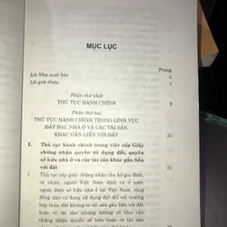 Sổ tay công tác thực hiện thủ tục hành chính trong lĩnh vực đất đai - Lê Thanh Khuyến 709726