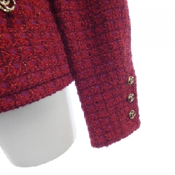 Áo khoác không cổ CHANEL 633464