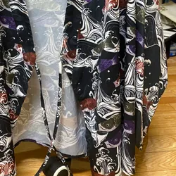 Áo khoác yukata Nhật (kimono hè) freesize 35% cotton 592843