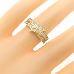 Nhẫn kim cương K18YG 0.63CT 670467