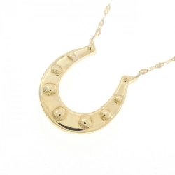 K18YG Mặt dây chuyền hình móng ngựa × ngôi sao - Hàng hiệu Chính hãng 856762