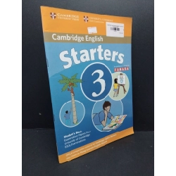 Starters 3 mới 80% ố nhẹ HCM2809 Cambridge English HỌC NGOẠI NGỮ