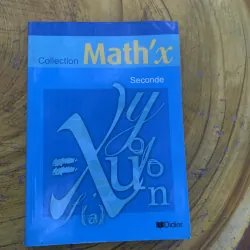 COLLECTION MATH’X SECONDE 