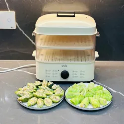 nồi hấp điện 3 tầng UNIE UE560 786362