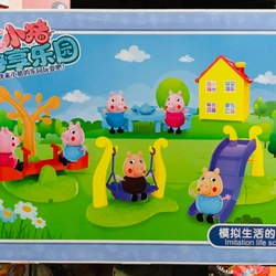 Đồ chơi nhà búp bê khu vui chơi của heo peppa 7531 309154