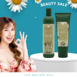 date 12.2025 - Cặp gội xả gừng hà thủ ô Weilaiya chính hãng nguyên tem 295330