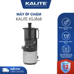 Máy ép chậm KALITE KSJ868 động cơ DC siêu khỏe ép kiệt bã 779656