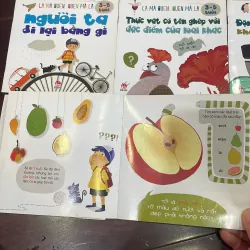 Bộ sách lạ mà quen , quen mà lạ về con vật , đồ vật trái cây phương tiện xung quanh bé  1047536