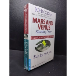 Đàn ông Sao Hỏa - Đàn Bà Sao Kim (Tìm lại tình yêu) John Gray mới 80% ố, nhăn gáy HPB.HCM2301 tình yêu, tâm lí