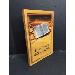 Kinh thánh thật sự dạy gì? (sách màu) mới 90% bẩn nhẹ HCM1001 TÂM LINH - TÔN GIÁO - THIỀN Oreka-Blogmeo
