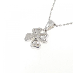 Dây chuyền kim cương cỏ ba lá Folli Follie 0.04CT - Hàng hiệu Authentic 844454