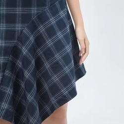Đầm kẻ vạt chéo ivymoda 454289