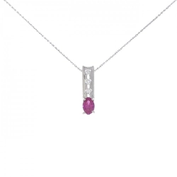 Dây chuyền Ruby 0.56CT - Hàng hiệu Authentic