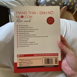 Sách Mang thai- Sinh nở và nuôi con khoẻ mạnh - Còn mới 160403