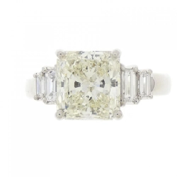 Nhẫn kim cương PT 2.180CT L VS1 cắt hình fancy - Hàng hiệu Authentic 871496