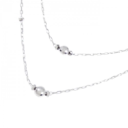 K18WG Necklace - Hàng hiệu Authentic 862450