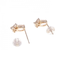 K18PG Bông tai đá hồng ngọc - Hàng hiệu Chính hãng 868076