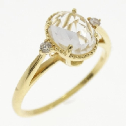 K18YG Nhẫn Đá Màu - Hàng hiệu Chính hãng