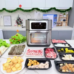 Nồi chiên không dầu Air Pro 🍟 chiên giòn – giảm đến 80% dầu mỡ 732822