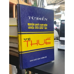 Từ điển thuật ngữ Anh - Việt về Thuế