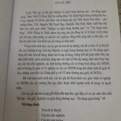 Bài tâp-Bài giải Nghiệp vụ Ngân hàng Thương mại Tín dụng. Chủ biên Phó GS TS Phan Thị Cúc. 675443