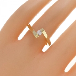 Nhẫn kim cương 585YG 0.10CT - Hàng hiệu Authentic 850279